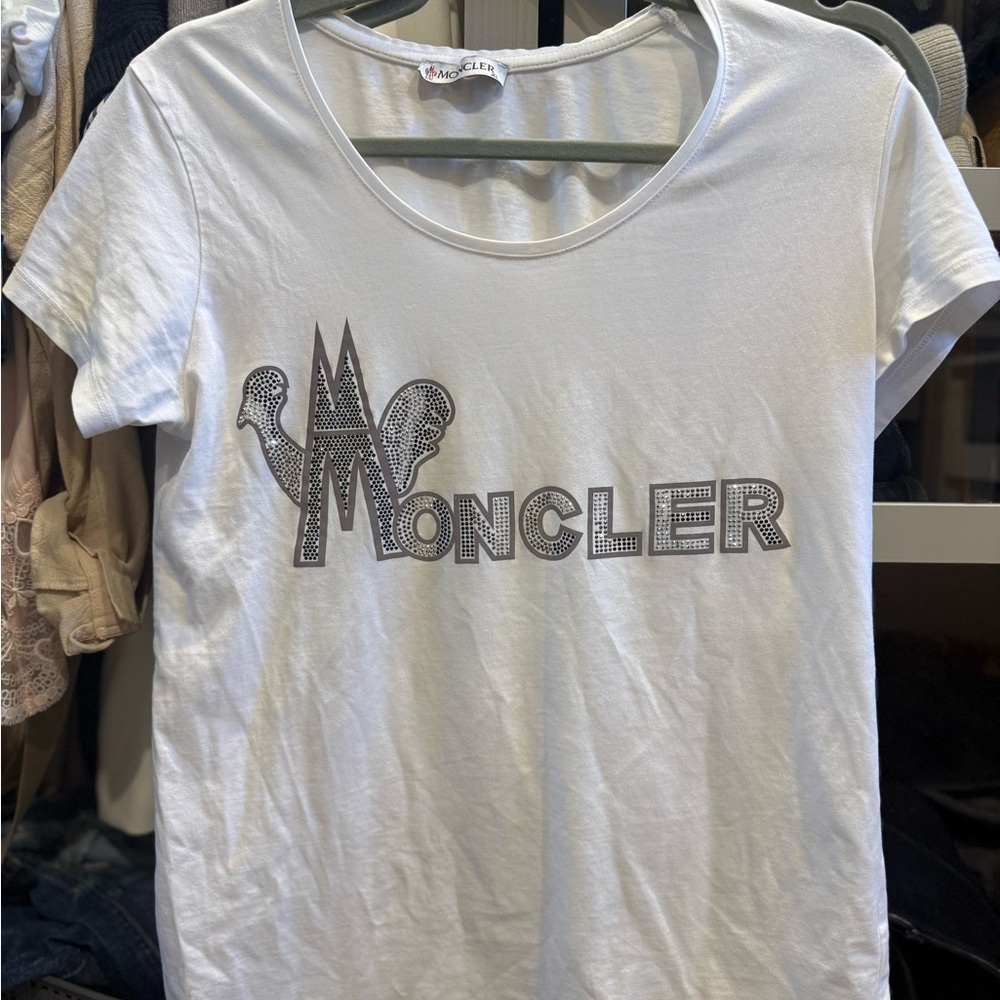 Moncler Classic White Tee